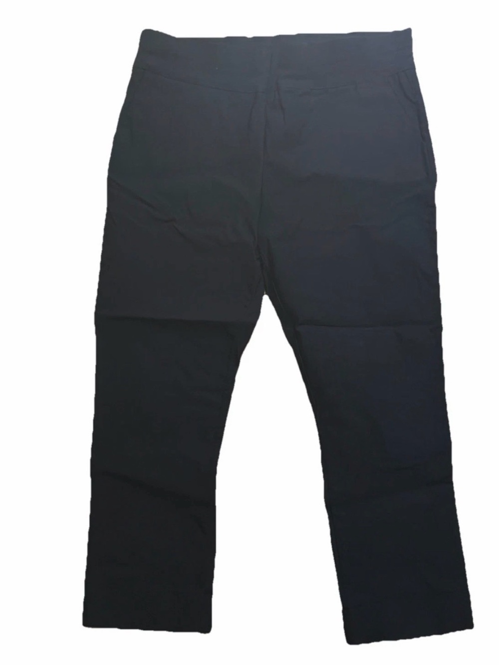 HDE Women’s Straight Leg Pull On Jegging Pants Black Size XL